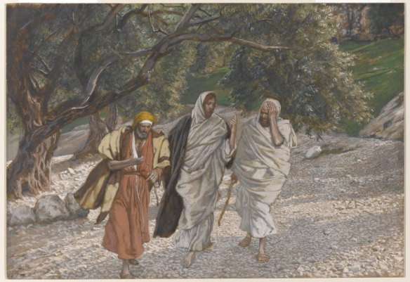 on road to Emmaus