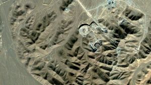 Iran uranium enrichment plant @ Qom (BBC)